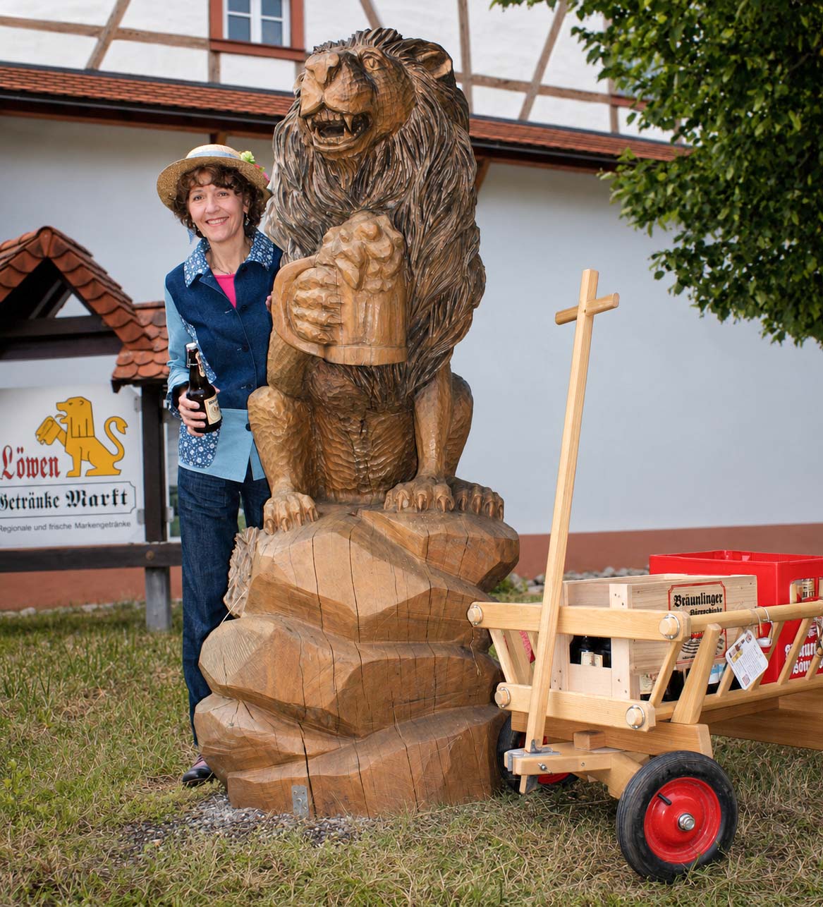 Braeunlinger Bierpfad Führung Elisabeth Reiner